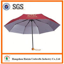 Professional OEM Factory Supply 2 bfolding umbrella with Crooked Handle